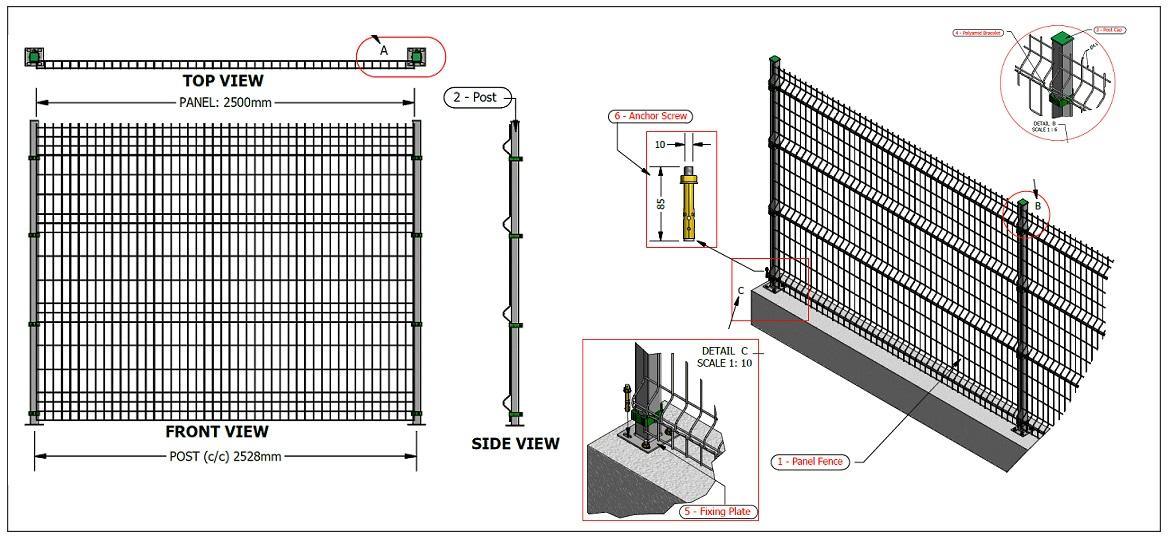 Panelne Ograde 3D 4mm - Slika 5